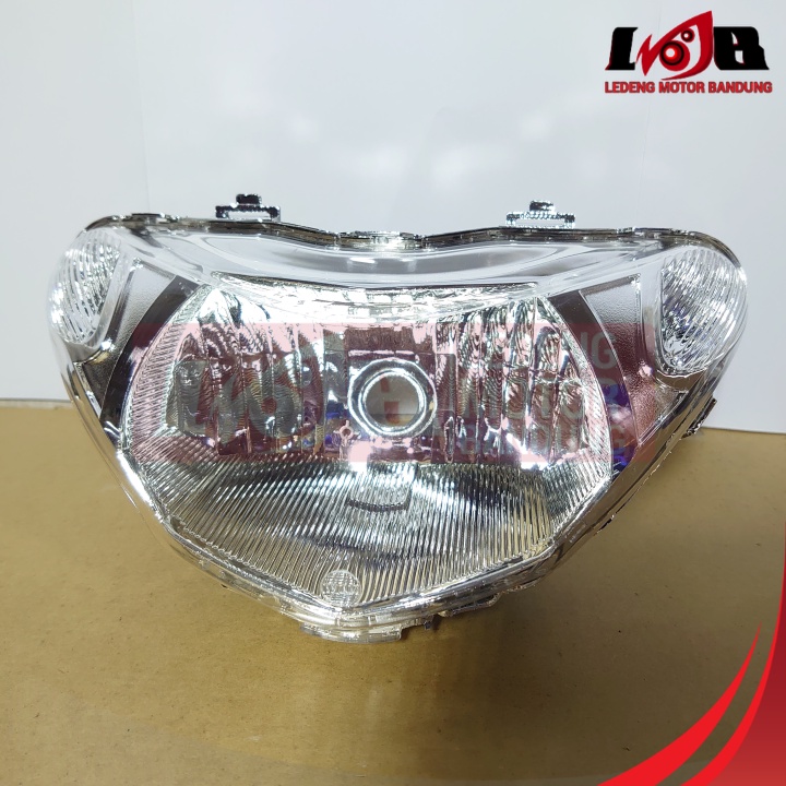 Reflektor Mio Sporty Smile 2008 Headlamp Kaca Lampu Depan Lokal Geronimo