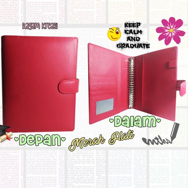 

abns598 Binder Polos KULIT 26 Ring B5 lxrn800