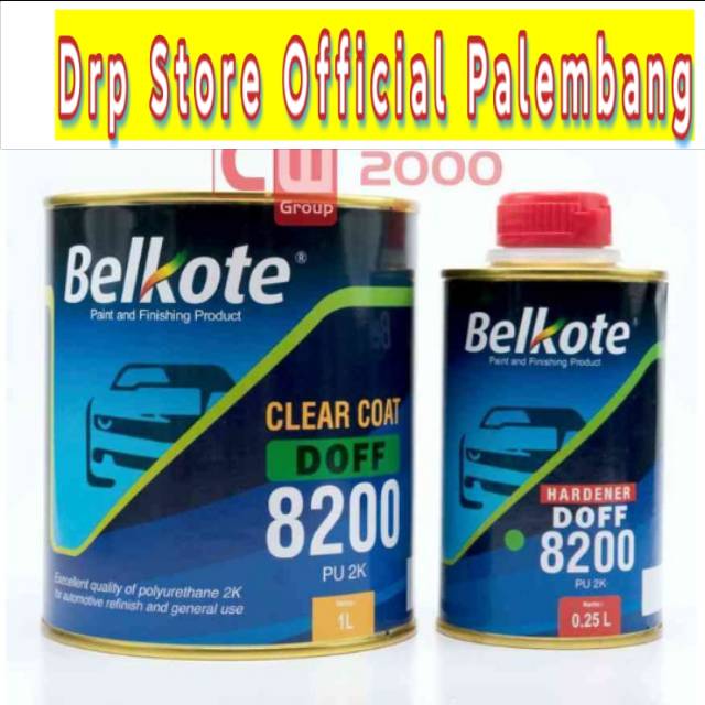 Clear PU terbaik cepat kering dan tebal Belkote 8200 Doff