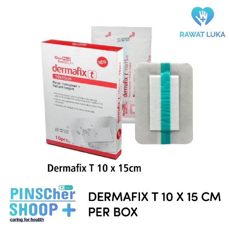 DERMAFIX T PLESTER ANTI AIR 10 x 15 CM || BOX
