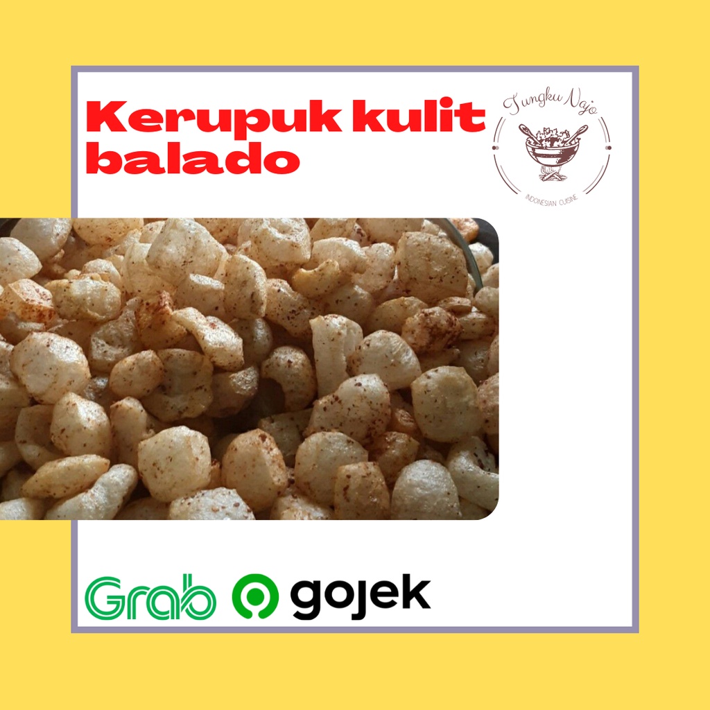 

Kerupuk kulit balado kerupuk jangek