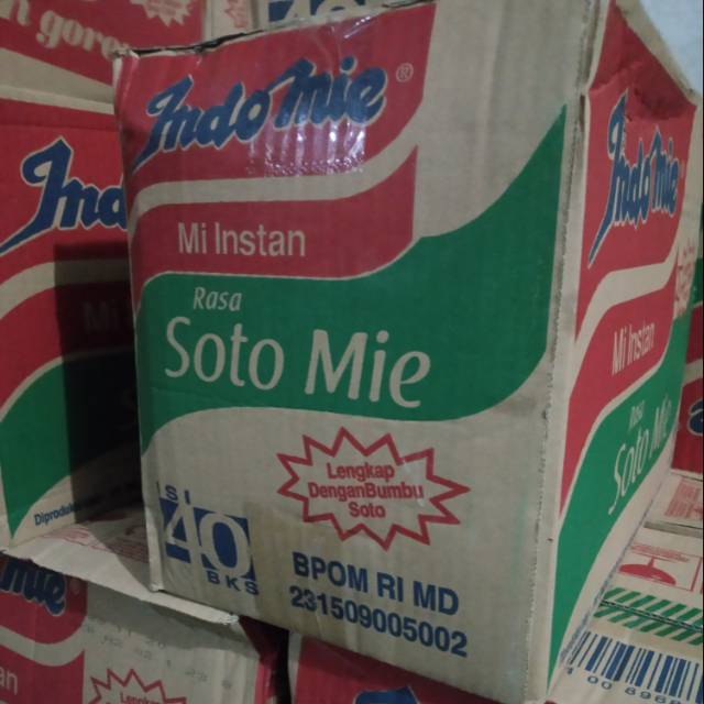 

Indomie soto per karton