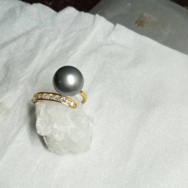 Cincin emas mutiara laut
