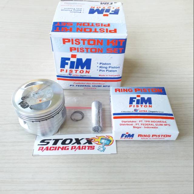 PISTON FIM KAZE 53 53.5 54 54.5 55 PEN 13  IZUMI seher