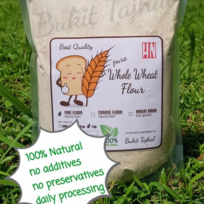 

Tepung Gandum Utuh 1 kg // Whole Wheat Flour 1 kg