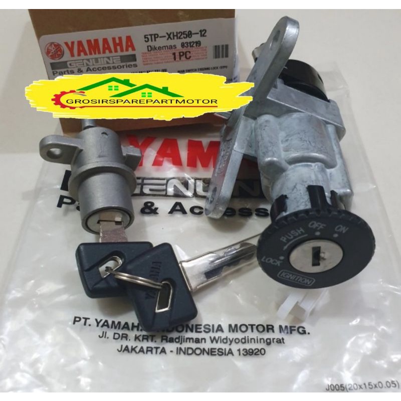 KUNCI KONTAK ASSY JUPITER Z. kunci kontak set jupiter z vega R new ,5TP-XH250-12