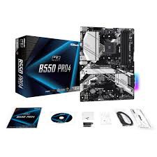 MOTHERBOARD ASROCK CHIPSET AMD B550 PRO4 SOCKET AM4