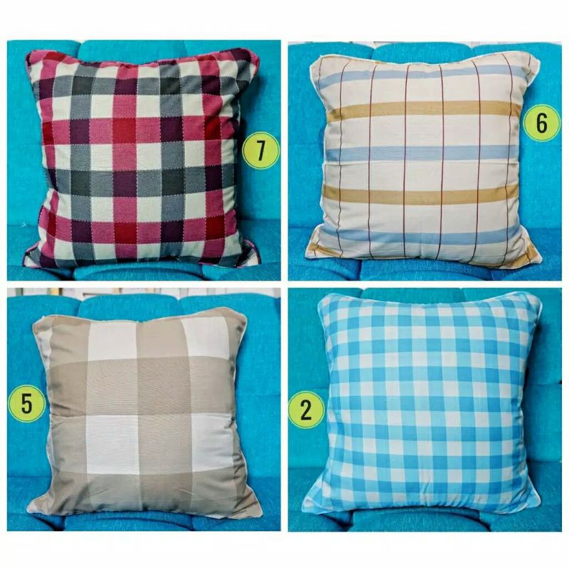 sarung  bantal sopa ukuran 40x40