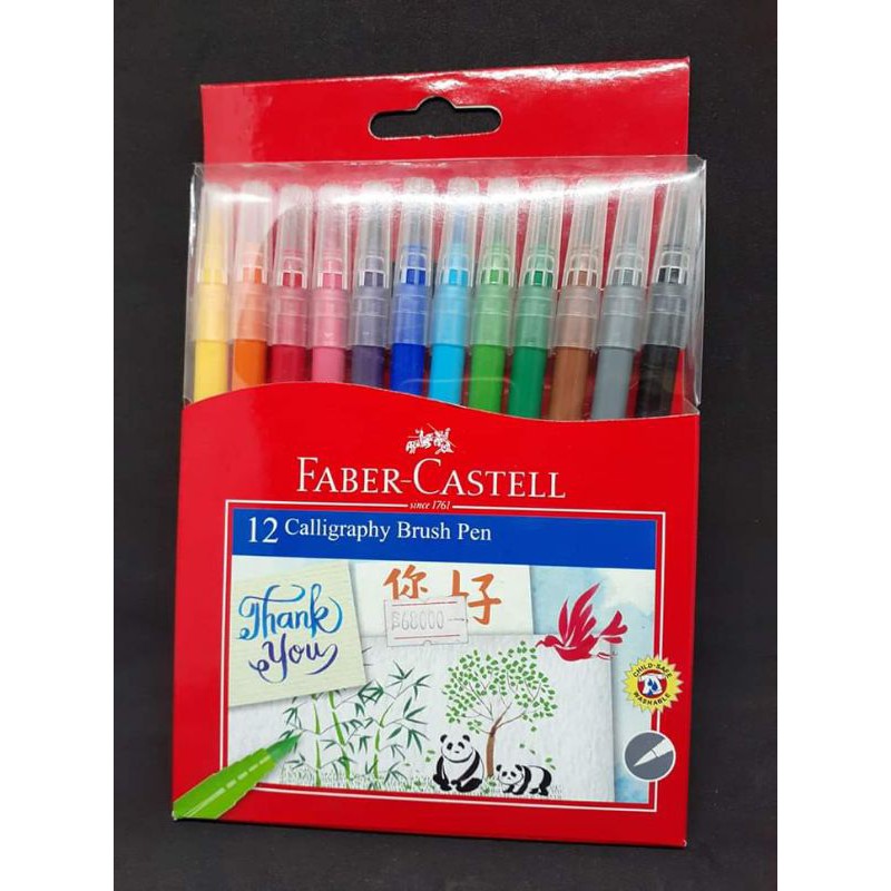 

Faber Castell Calligraphy Brush Pen Set 12
