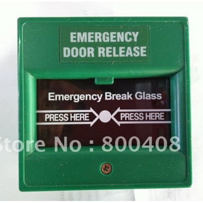 Murah Emergency Break Glass Fire Access Control Door Release