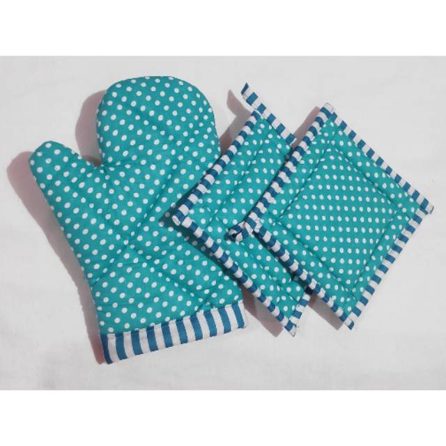 Sarung Tangan penahan panas Set cempal