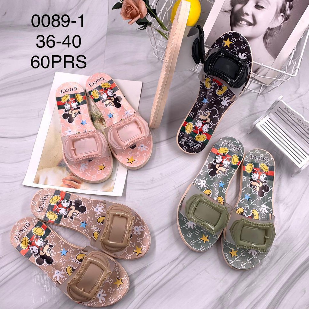 Sandal Jelly Wanita Miki 0089-1