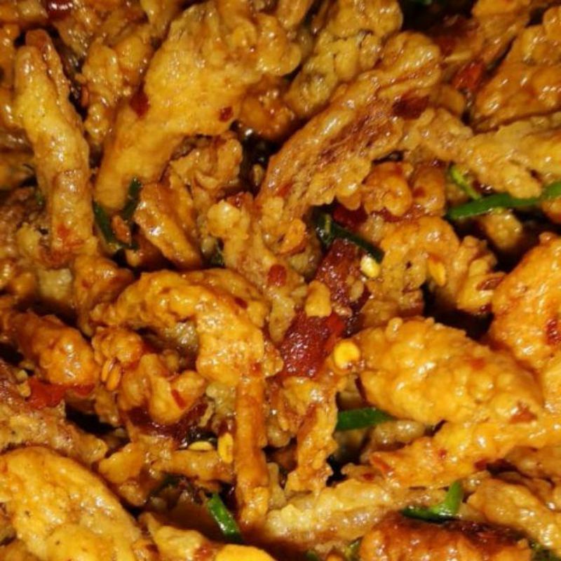 

keripik Jamur Crispy Kriuk Cikruh Original & Pedas Daun Jeruk netto 150gr