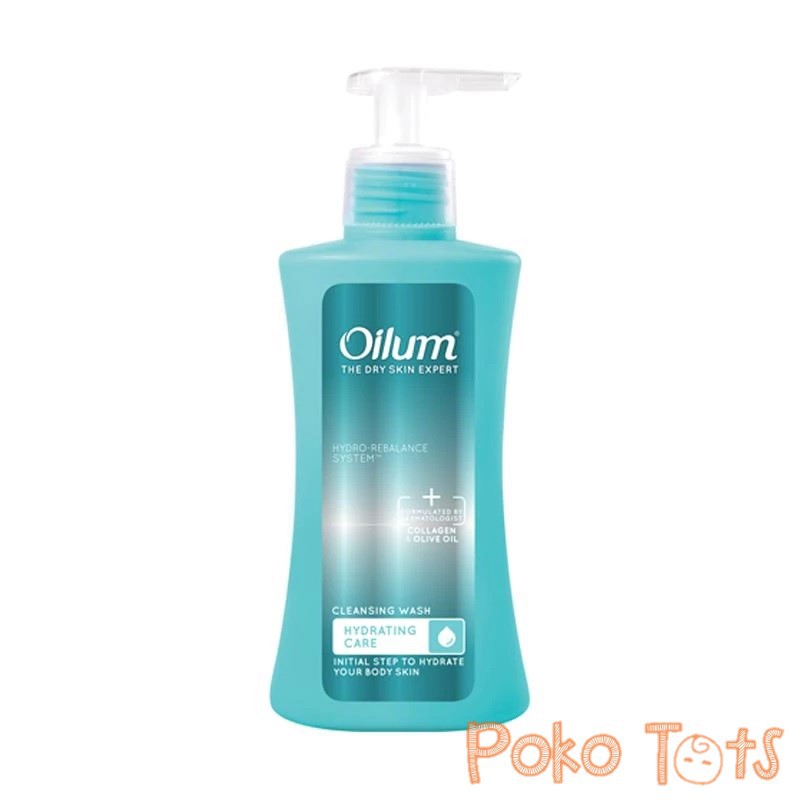 Oilum Cleansing Wash Hydrating Care 210ml Sabun Mandi Cair Oilum Moisturizing 210 ml