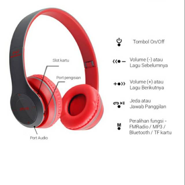 Headphone wireless P47