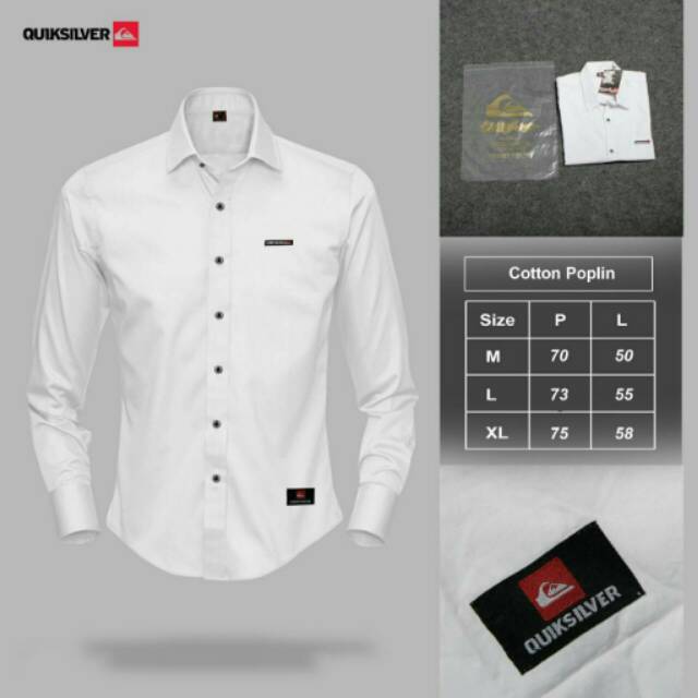 Kemeja Formal Quicksilver Original