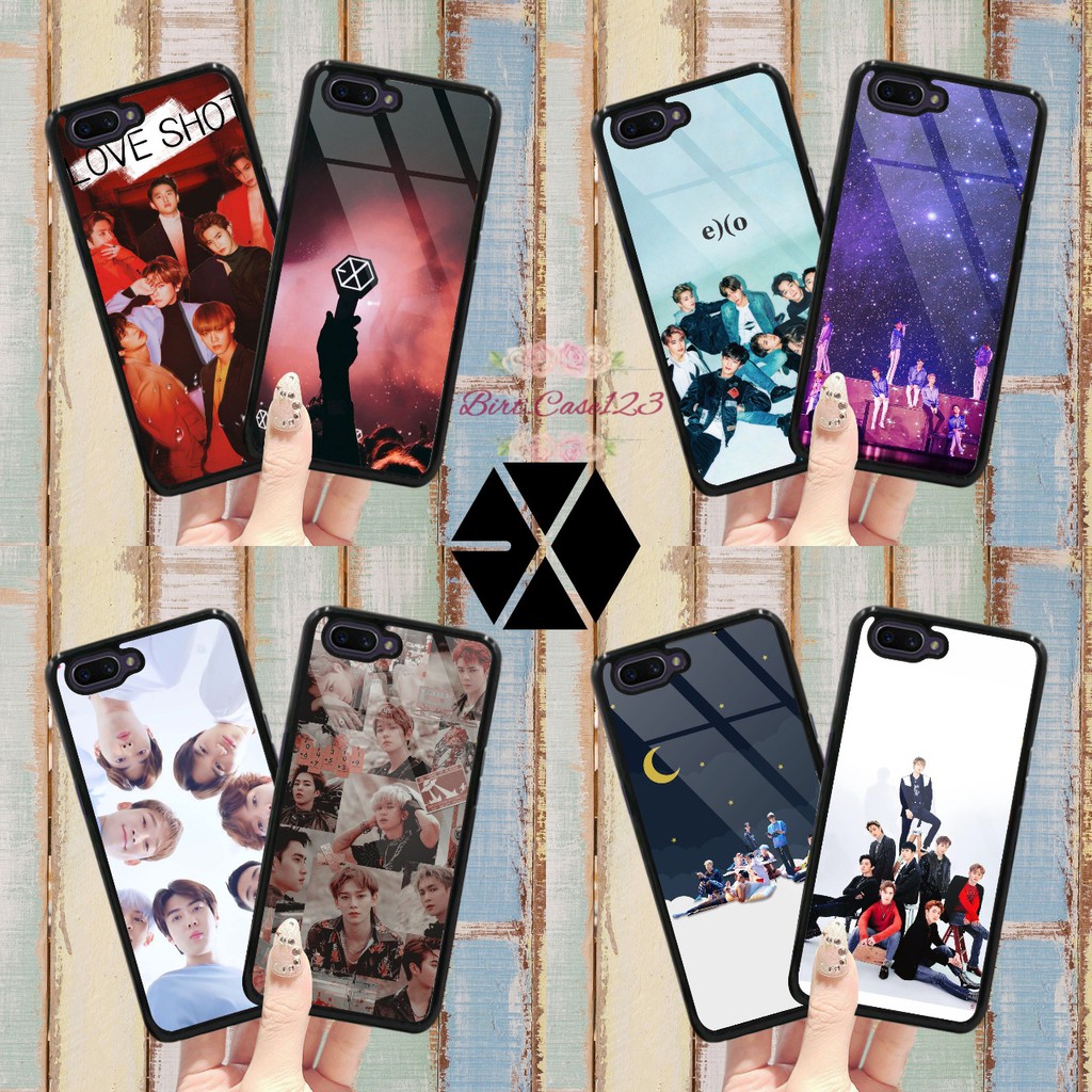 Hardcase 2d Glossy EXO Oppo A9 A5 A11x A53 A32 A33 A71 A83 A52 A72 A92 2020 BC4567