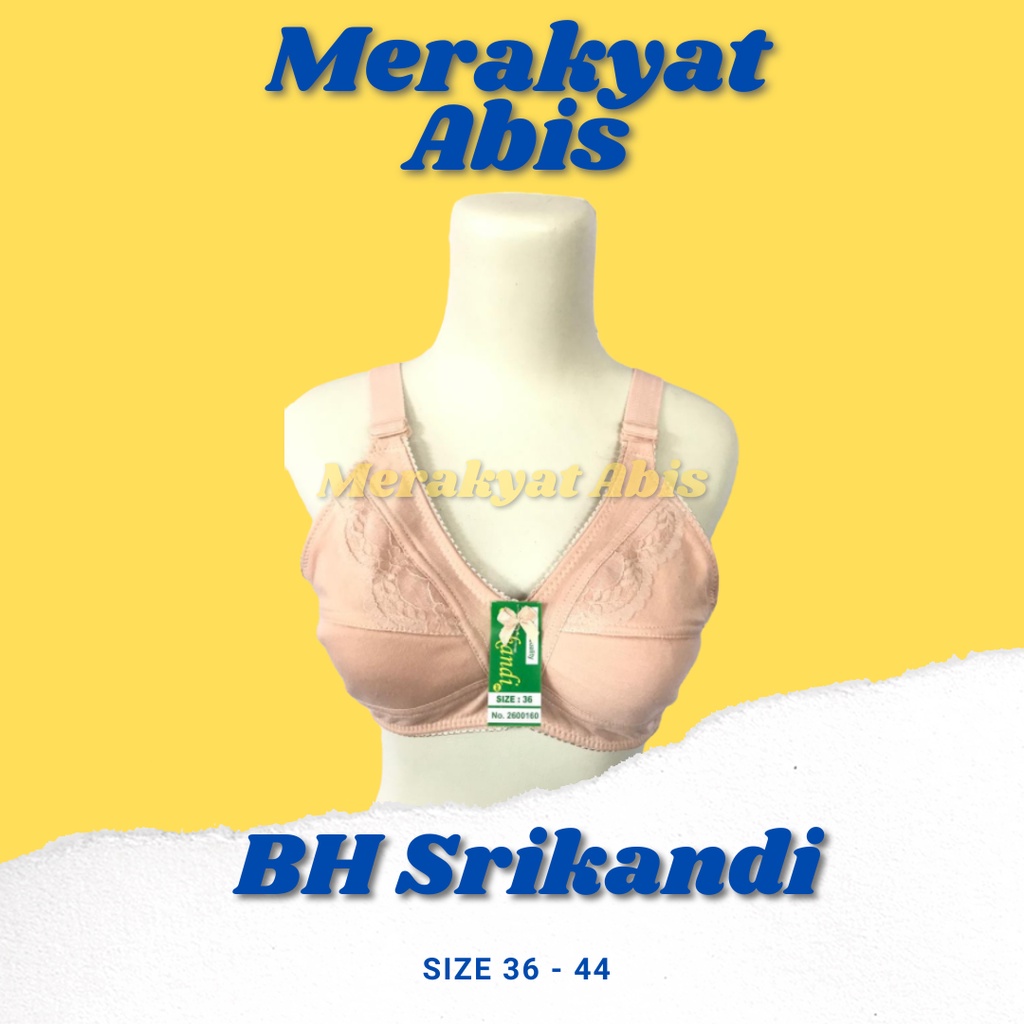 Sport Bra Cup Besar Srikandi BH Wanita Tanpa Busa kawat Cup B