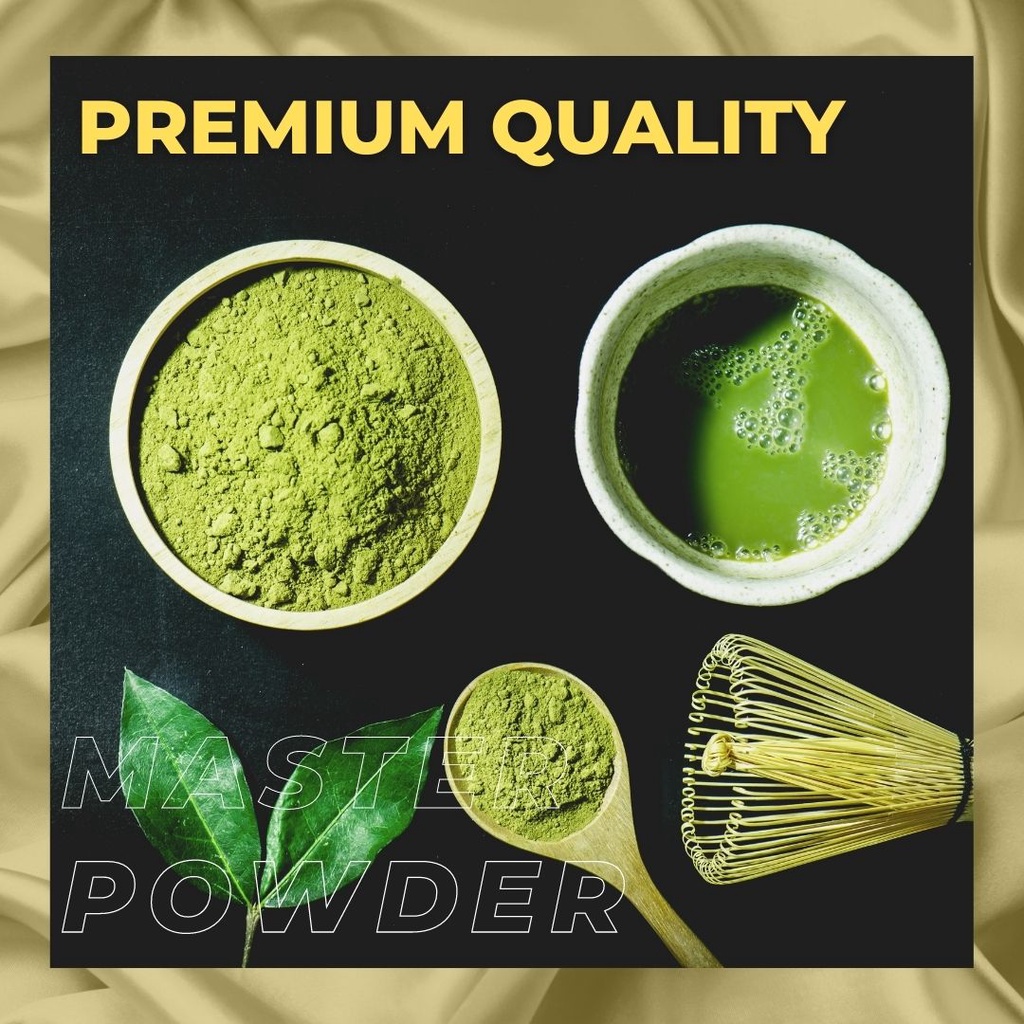 

BUBUK MINUMAN MATCHA GREEN TEA PREMIUM QUALITY