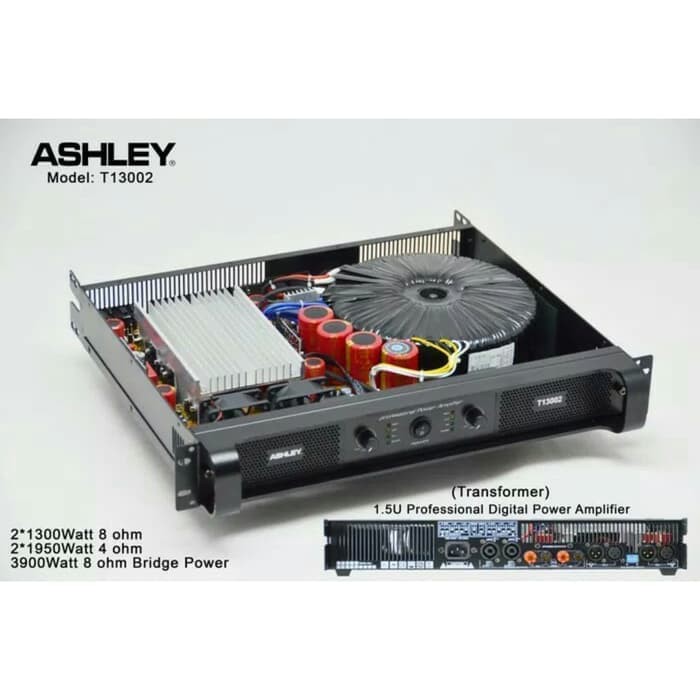 Power Amplifier Ashley T13002 H Class ORIGINAL