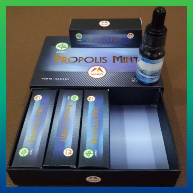 MERCI PROPOLIS MINT 1 BOX MERCI PROPOLIS MINT BRAZILIAN