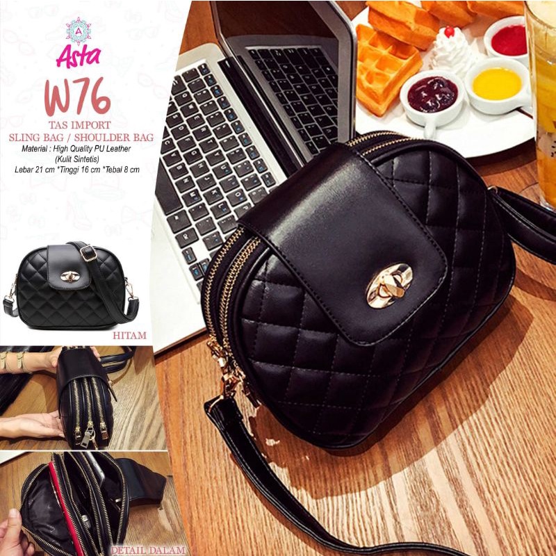 Tas Import Sling bag W76 by Asta Bag