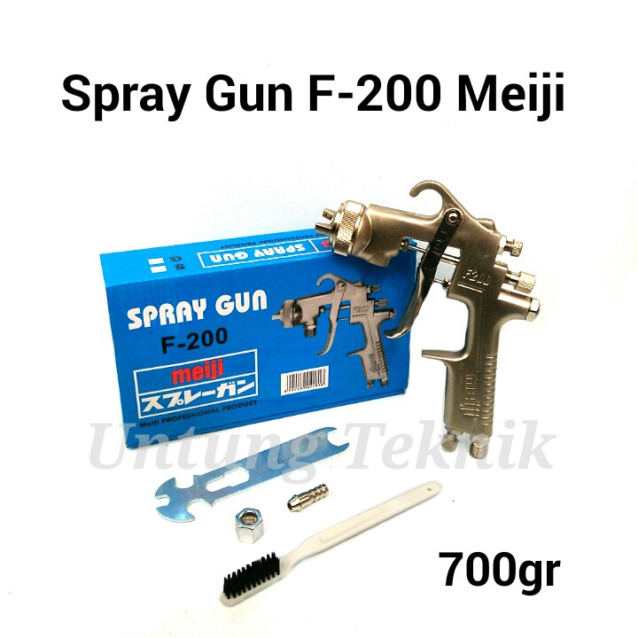 MEIJI F200 G Spray Gun Japan - Alat Semprot Cat Premium - 2.0mm nozzle
