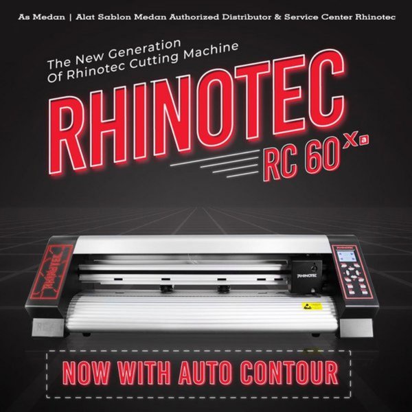 Mesin Cutting Polyflex Sticker Rhinotec RC 60 XA (Auto Contour)