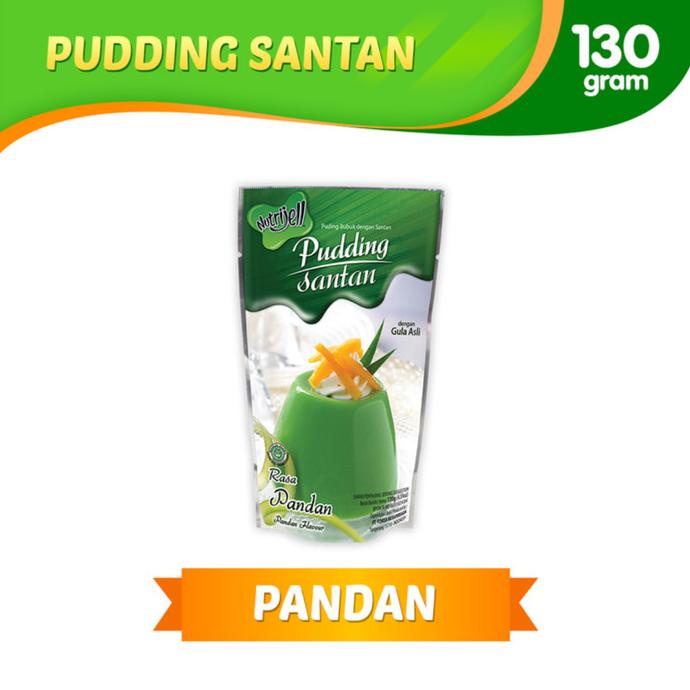 

NUTRIJELL Pudding Santan Rasa Pandan flavour TERUJI Kode 504