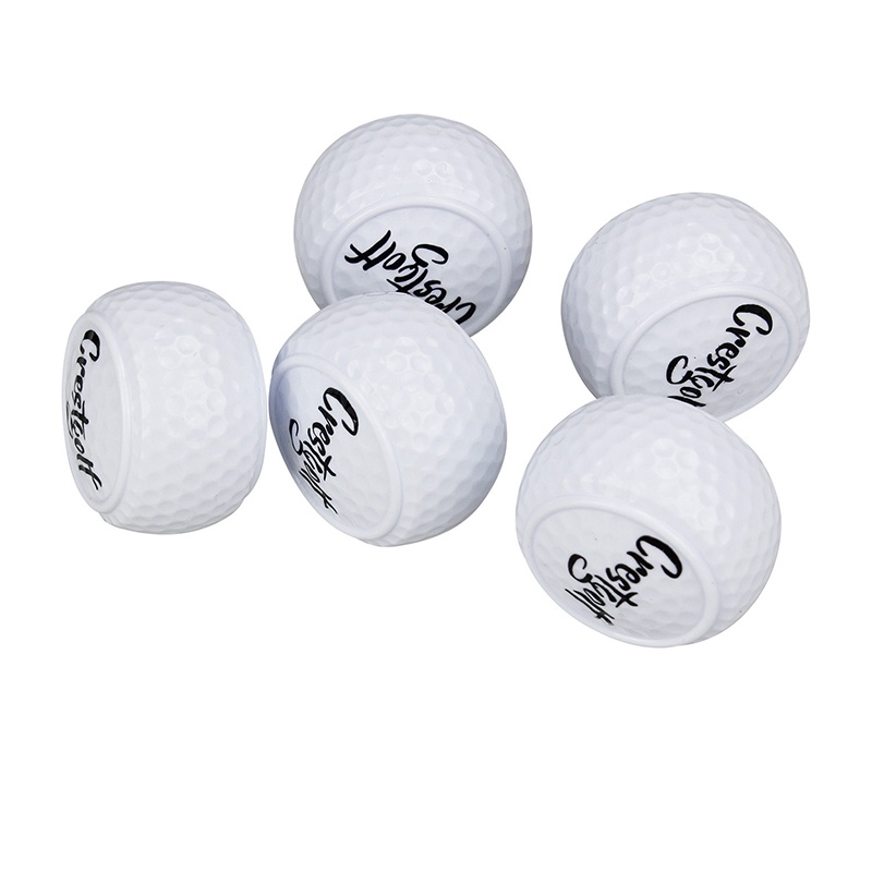 1pc Bola Golf Model Dua Lapis