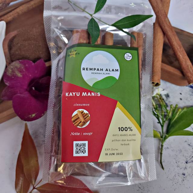 

50gr~100gr Kayu Manis / Cinnamon by REMPAH ALAM / Rempah / Bumbu / Bumbu Dapur