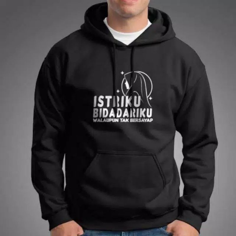 HOODIE ISTRIKU BIDADARIKU/SABLON HOODIE SATUAN/ SABLON JAKET SWEATER