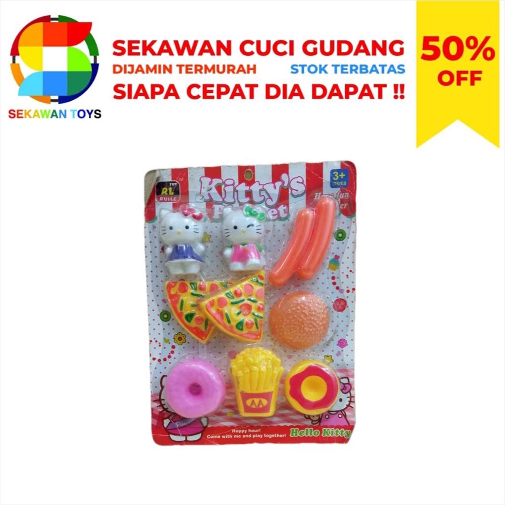 Mainan Anak/Kitty Splayset SEKAWAN SALE 23