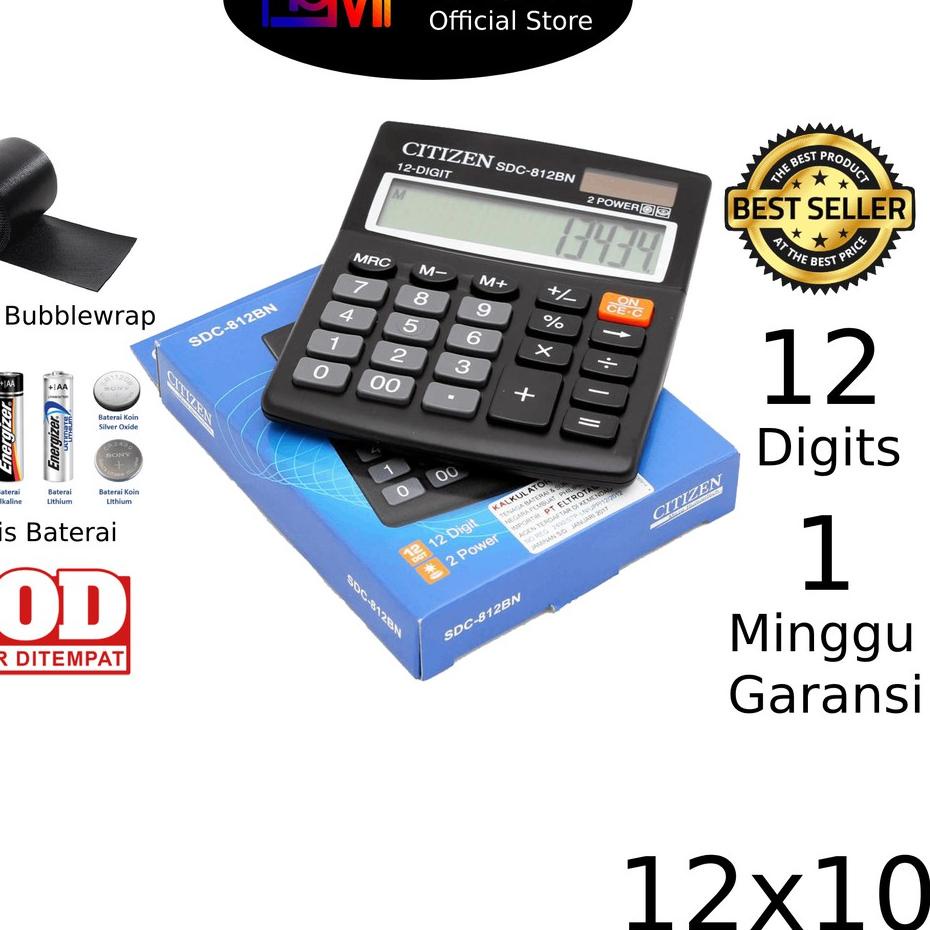 

Trend - Kalkulator 812 BN 12 Digit - Check Calculator 812 BN 12 Digit - KALKULATOR DAGANG / H GROSIRRR ~