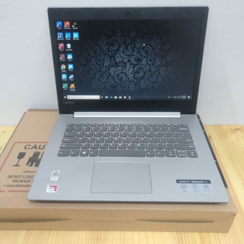 Laptop Lenovo ideapad 330/320 Amd A9-9425 Gen 7Th Ram 4GB HDD 1TB Vga Radeon R5 Graphics Windows 10 Siap pakai