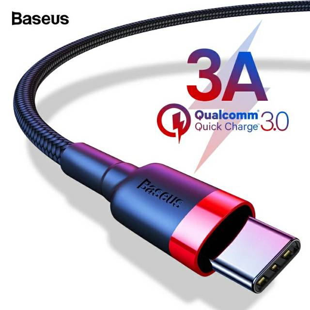 Baseus type C QC 3.0 support fast charging ( 2M )