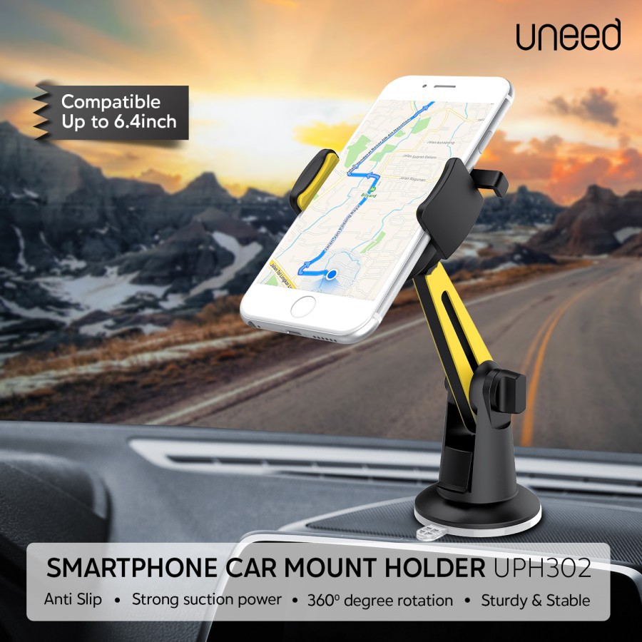 UNEED Universal Car Holder Smartphone Car Mount Holder - UPH302