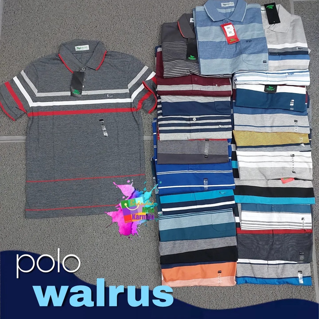 Kaos kerah Nevada M branded Matahari Store