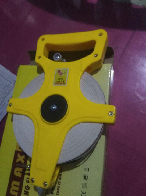 Meteran Fiber 50 Meter