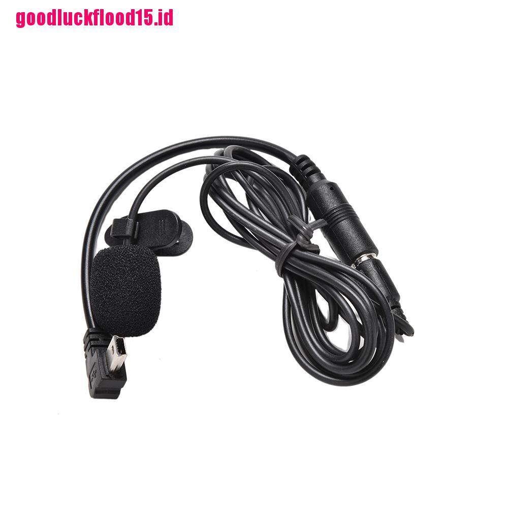 (LUCKID) Klip Mic Eksternal + Kabel Adapter Untuk Gopro Hero 4 Session 3 / 3 + 4