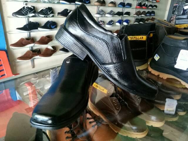 Sepatu pantofel formal pria gold murah sepatu kulit sintetis pantovel fantopel fantofel kantor kerja