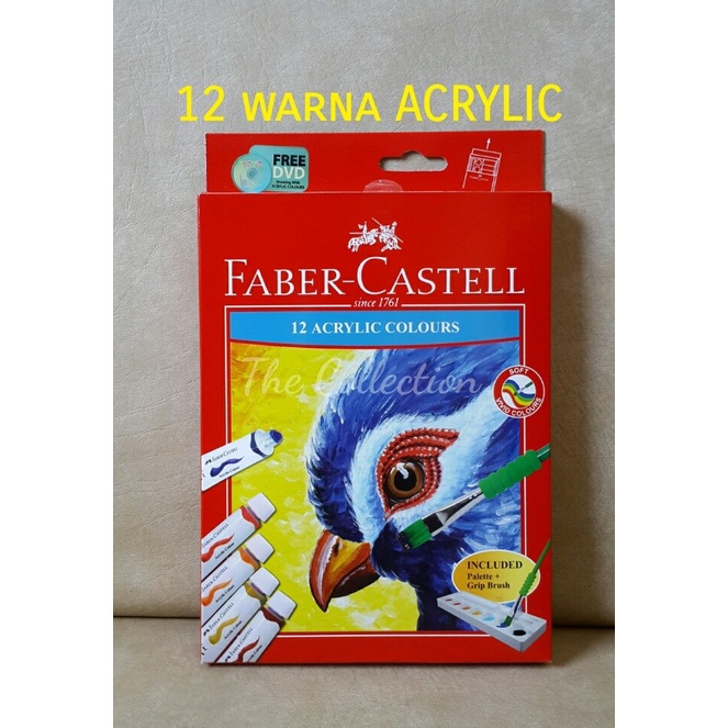 

Bergaransi Atk0234Fc Cat Acrylic 12 Warna 572312 Faber Castell Akrilik Air Kanvas Murah