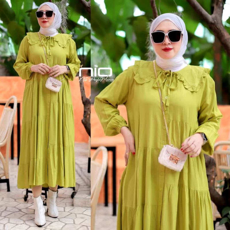 tunik midi / tunik polos / tunik putih / tunik hitam / tunik fuchia / tunik rainbow / tunik remaja /