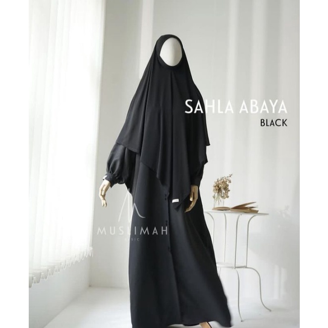 Sahla Abaya by Muslimah Basic / Preloved Sahla Abaya / Preloved Muslimah Basic