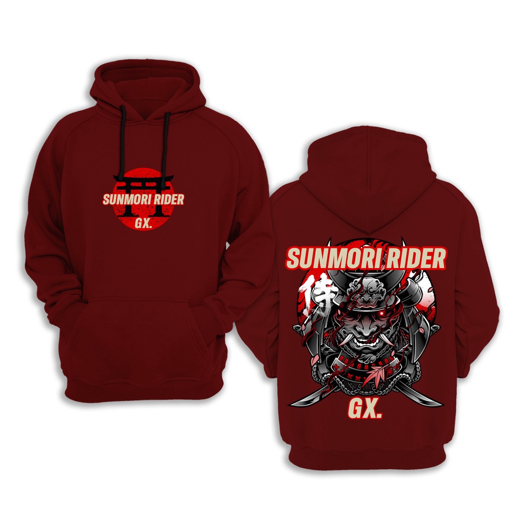 JAKET SWEATER HOODIE SUNMORI RIDER 3 TERLARIS