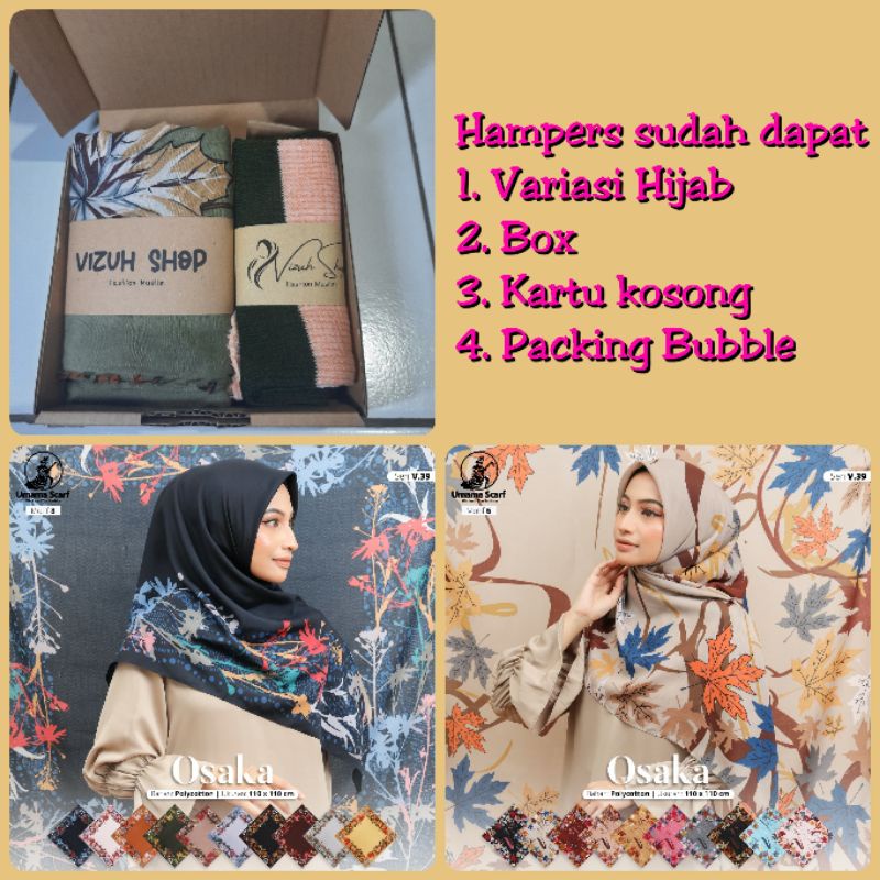 HAMPERS UMAMA VOAL PREMIUM PLAT GOLD / KADO HIJAB /  / HAMPERS MURAH