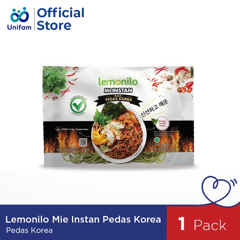 

Lemonilo Mie Instan Rasa Pedas Korea