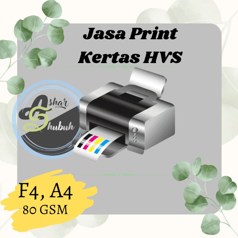 

Jasa Print kertas hvs ukuran A4 dan F4 berat 80 gsm