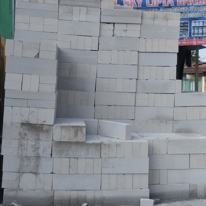 1 Do (12,6 kubik) Bata Ringan / Hebel 10cm