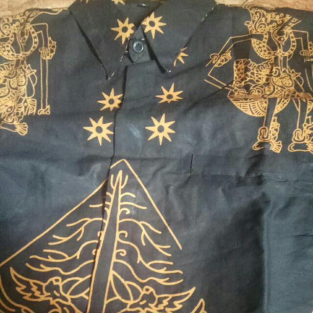 Kemeja Batik Pria | Gunungan Emas By Batik Florist